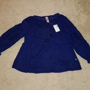 NWT kids Justice blouse